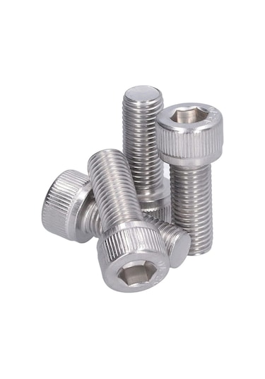 M10x30 Dın 912 İnbus 8.8 Kalite Çelik Cıvata 50 Adet