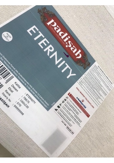 Padişah Halı Eternity 778675 070 Serisi Akrilik Salon Oturma Odası Halısı Kahve - Krem