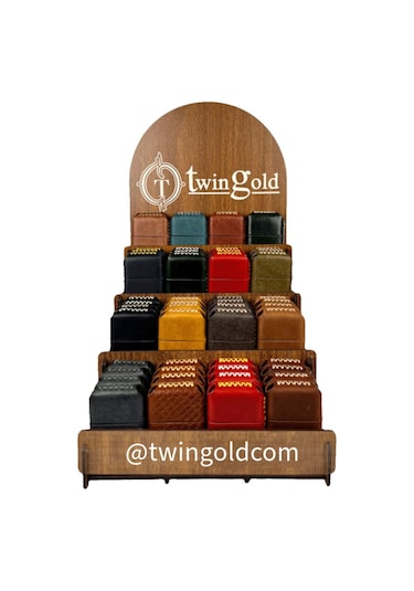 Handmade El Yapımı Hakiki Deri Zippo Modeli Çakmak Taba