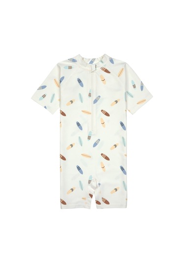 Lassig Surfboards Uv Korumalı Mayo Sea Salt Beyaz