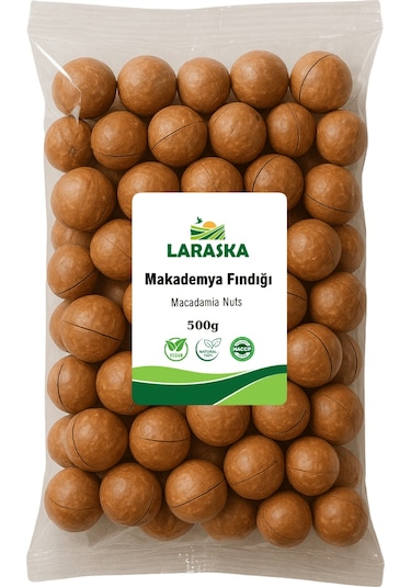 Kabuklu Kavrulmuş Makademya Fındığı 500g Macadamia Nuts İn Shell 500  G