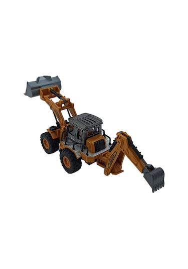 Metal İş Makinaları Ekskavatör Kepçe GLW Oyuncak İş Makinaları