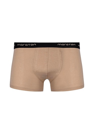 Maraton 2'li Erkek Bej- Boxer Bej-