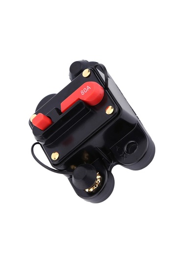 Xiyyadms 12v Otomobil Devre Kesici - 150a Yeniden Kurulan Sigorta Kutusu, Akım Aşımı Koruma, Kolay Kullanım Anahtarlı, Alüminyum Alaşımlı Diğer