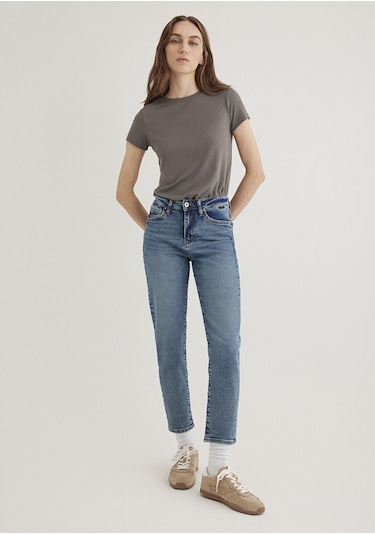 Mavi - Cindy Gold Shape Puslu Indigo Mavisi Jean Pantolon 100277-89183 Mavi