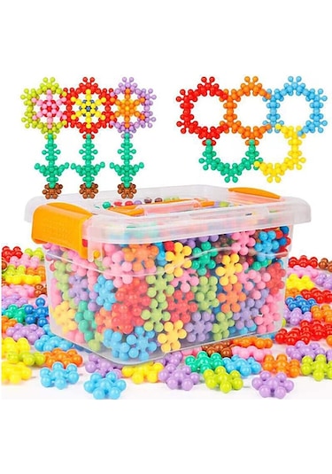 Kar Tanesi Molekül Yapı Taşları 5 Renk 120 Parça