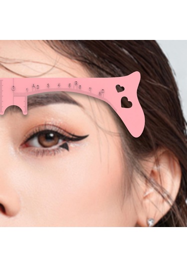 Suntek Tanımlı Kaş için Eyeliner Şablonu Pembe