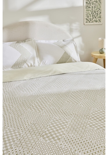 Kaşmir Home Flavo Çift Kişilik Nevresim Takımı Çağla Çağla