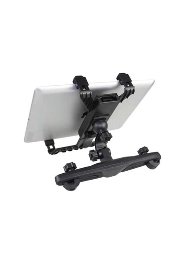 Araç Içi Tablet Tutucu Koltuk Arkası Telefon Tablet Tutucu Dvd-C+-Siyah