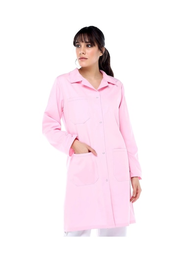 Kadın Pembe Önlük Pembe