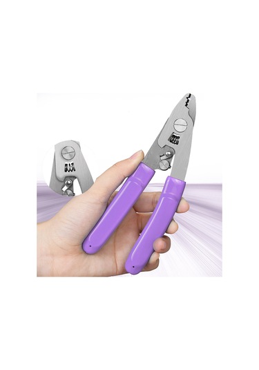 Maiyame Optik Fiber Soğutucu Vcfs-30, 3 Lü Delikli, Otomatik Yeniden Ayarlı, Gümüşlü Kollü, 420 Paslanmaz Çelik, Kablolar İçin Kesme Ve Soğutma Aracı