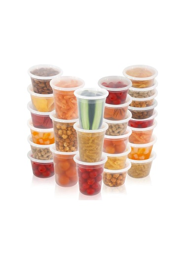 10 Adet Kapaklı Gıda Saklama Kutusu Şeffaf Gıda Sınıfı Bpa İçermeyen Dondurucu Mikrodalga Güvenli Yemek Hazırlama Şarküteri Paket Servis Gıda Paketleme Kabı Diğer