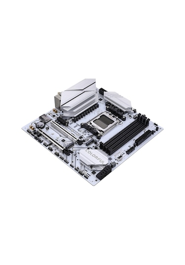 Colorful Battle Ax B650m-whıte Wıfı V15 Ddr5 7600mhz Matx Gaming Aaaa11clf0010