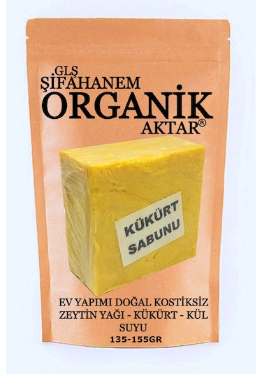 Glş Şifahanem Organik Aktar Kükürt Sabunu 2'li
