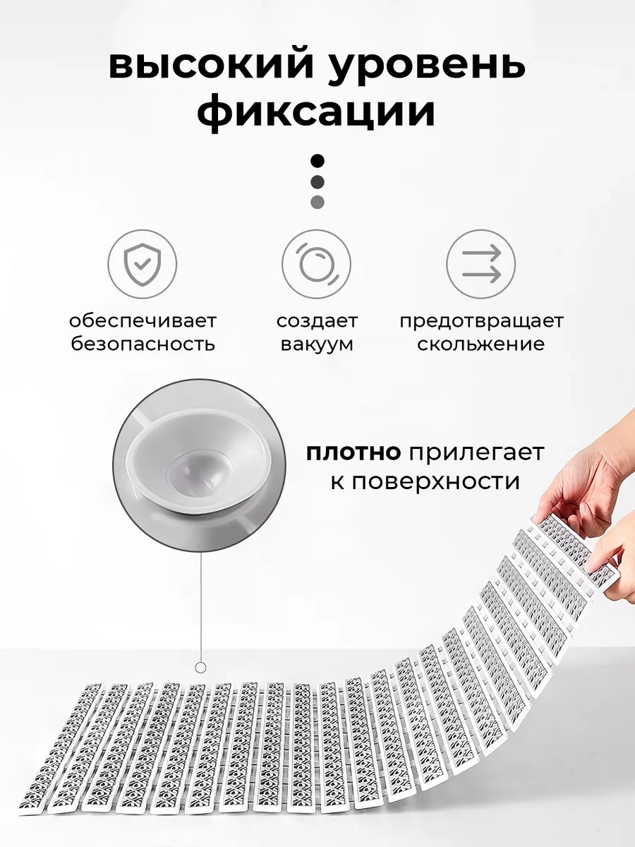 Conflate Emici Vantuzlu Kaymaz Banyo Ve Duş Matı 204193062 Gri