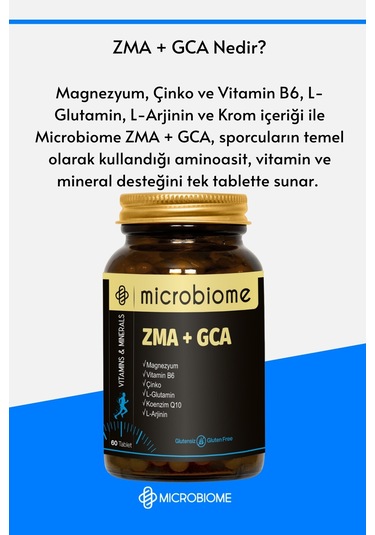 Microbiome Zma + Gca 60 Tablet