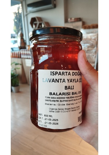 Lavanta Balı 850gr -yöresel Bal