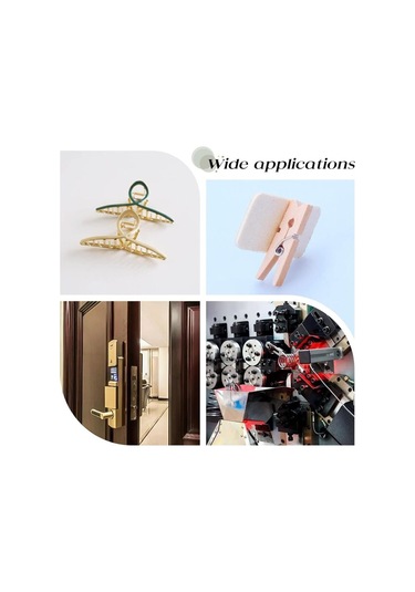 Küçük Paslanmaz Çelik Burulma Yayları 30 Adet 0,5 Mm Tel Çapı Dıy Ahşap İşçiliği Mobilya Onarımı B Diğer