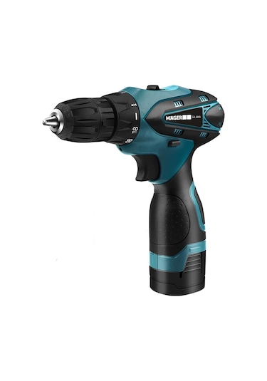 Mager Darbeli Çift Akülü Li-on Bataryalı Şarjlı Matkap 24 Parça Set