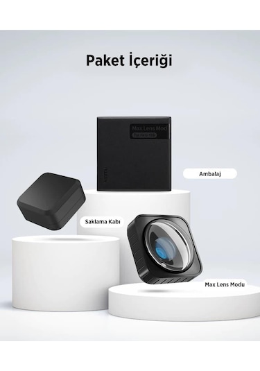 GoPro Aksiyon Kameraları İçin Max Lens Mod ( GoPro Hero10 Black /