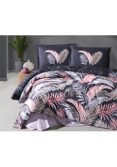 Clasy Hena V1 Antrasit Çift kişilik Complete Set Dörtmevsim Antrasit