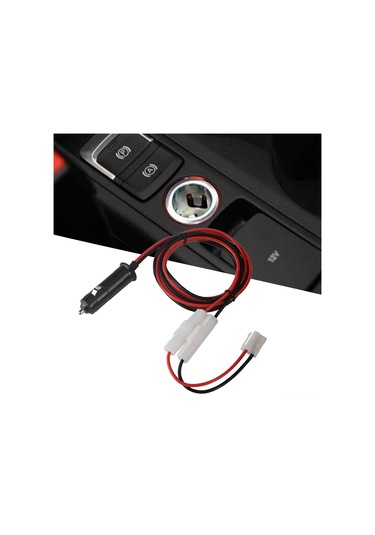 Xindoker Yaesu Ft-7900/7800/8800/8900/1907/1807/1802 İçin Araç Sigara Ateşi Güç Kablosu, Çift Sigorta Ve T Şekilli Bağlantı, Yüksek Sıcaklık Dayanıklı, Kaliteli Bakır Tel