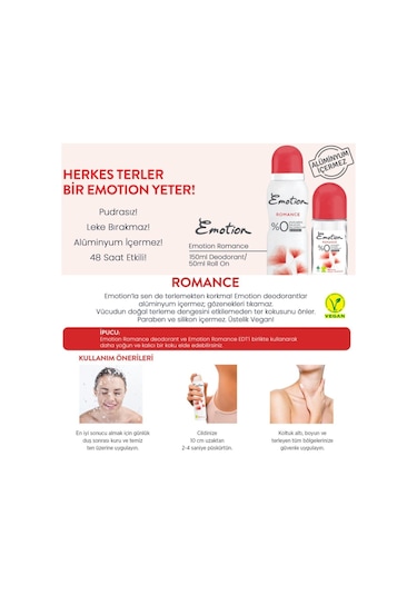 Women Roll-on 50 Ml Romance