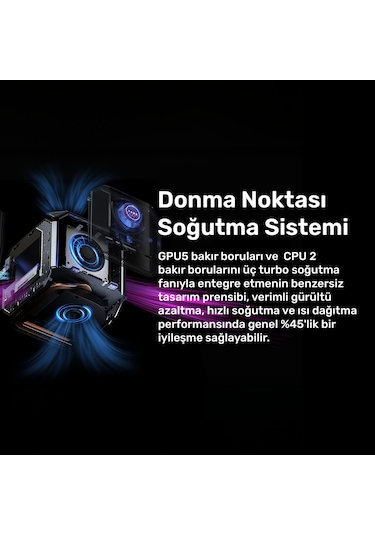 Raxius MP M1A-İ9-3080-129H002 i9-12900H 16 GB 1 TB SSD RTX3080 Free Dos Mini Pc