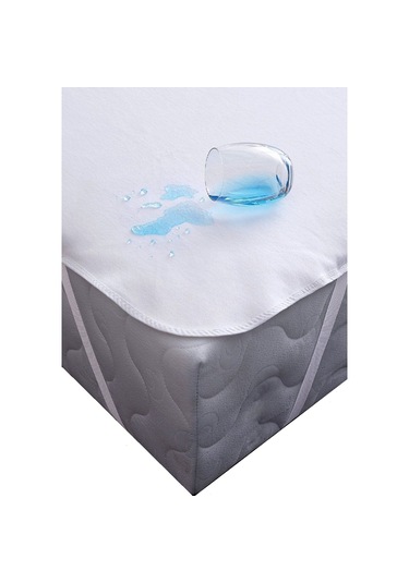 Micro Su Sıvı Geçirmez Alez Yatak Koruyucu Çift Kişilik 160 200 Beyaz