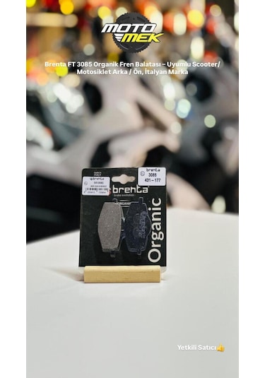 Yamaha Xt 600 E Xtz 660 Tenere Brenta Ft 3085 Organik Arkan Fren Balatası