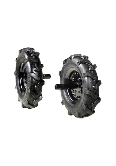 Dubleks 400X8 Komple Tekerlek Ve Aks 1 Takım Flash 250/300 İçin