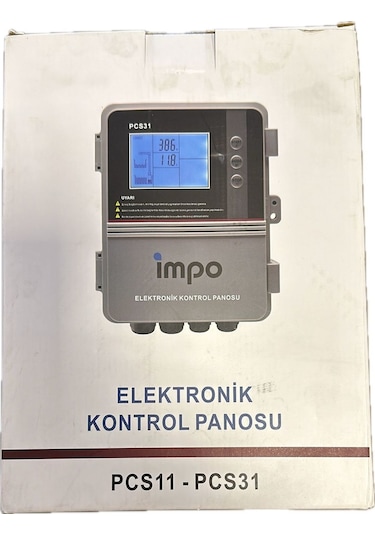 İmpo Pcs31 1-5,5 Hp Lcd Ekranlı Pano - 380 Volt