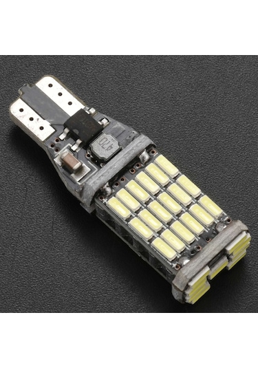 Leasetake 2 Adet T15 W16w Led Geri Vites Ampulü 920 921 912 Hatasız 4014 45smd Vurgulu Fren Ampulü Dc12v