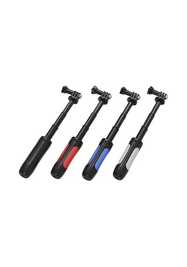 Novahub Çok Amaçlı Mini Tripod Selfie Çubuğu, Taşınabilir, Hafif, Kırmızı/siyah/beyaz/mavi Renk Gopro/yi/sjcam/akaso