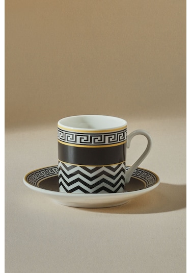 Karaca  Helenistik 6 Kişilik Kahve Fincanı 80 ml