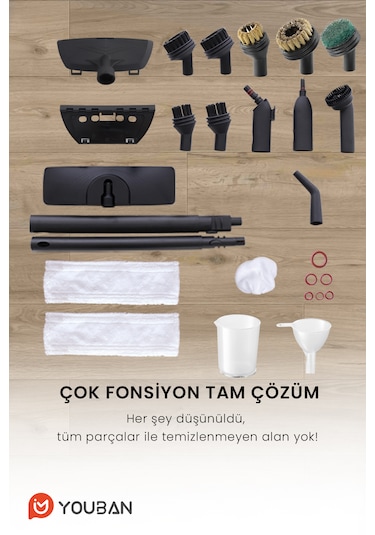 Youban KF2707 Pro Buharlı Temizlik Makinesi