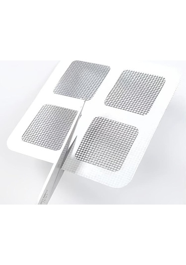 6 Adet Pencere Teli Onarım Bandı - Kapı Ve Pencere Deliklerini Hızlı Ve Kolay Bir Şekilde Kapatmak İçin Kendinden Yapışkanlı Yamalar - 3.94x3.94 İnç