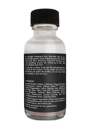 Shea Moisture Afrika Siyah Sabunu & Bambu Kömürü Detoks Akne Kurutucu Losyon 28 G