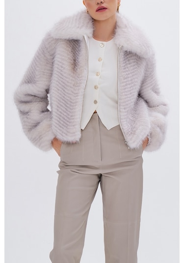 Valmenti Kadın Tekstil Mont 616 5212 Bn Pls Mont Sk24/25 Beyaz Kırcıllı Beyaz