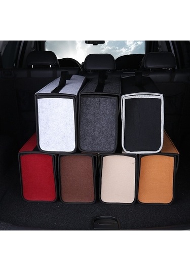 Ulzyvf Gri Derin Depolama Çantası - Seyahat Ve Araç İçin Pratik Organizatör Çözümü