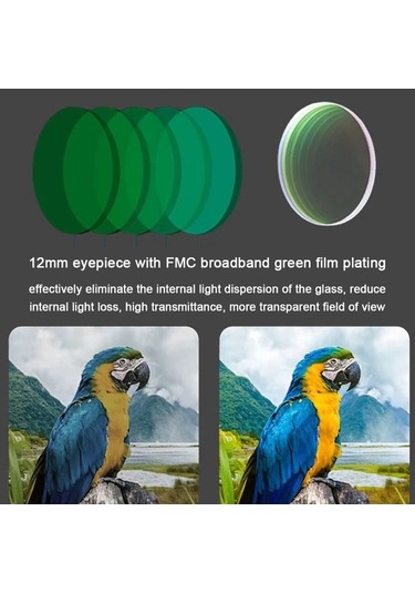 Trendooze Ve Tutma, Teleskoplar, Taşınabilir Seyahat Monokülü Monoküler Kuş Kompakt İçin Gözlemleme, Gezi El Balık Ul