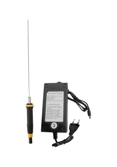 Köpük, Strafor Kesici Elektrikli Sıcak Bıçak, Tel Uzunluğu 20cm