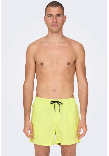 Only & Sons Erkek Onsted Deniz Şortu 22021832 Limon Narçiçeği
