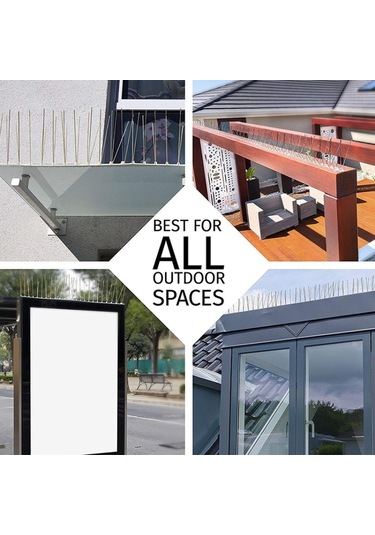 Cbtx SK411 Paslanmaz Çelik Çiviler Kuş Kovucu 50 CM 5 Adet