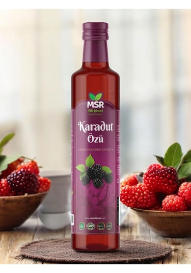 Msr Bitkisel Doğal Ürünler Karadut Özü 700 G