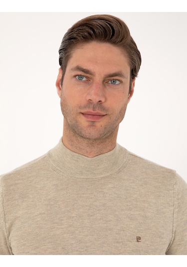 Pierre Cardin Erkek Kum Melanj Kazak /triko 50314176-vr123 Kum Melanj