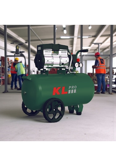Klpro KLK50SH 8 Bar 50 L 2HP Sessiz Yağsız Hava Kompresörü