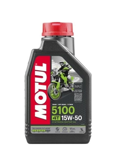 Motul 5100 Technosynthese 15w50 4t Sentetik Motosiklet Yağı 1l