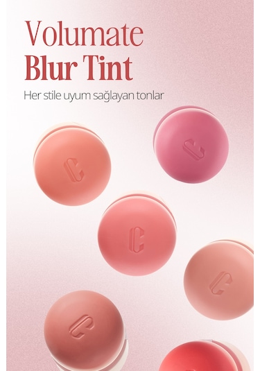 Clio Blur Efekti Veren Kadife Bitişli Dolgunlaştırıcı Tint Clıo Volumate Blur Tint 103 Cloudy Plum
