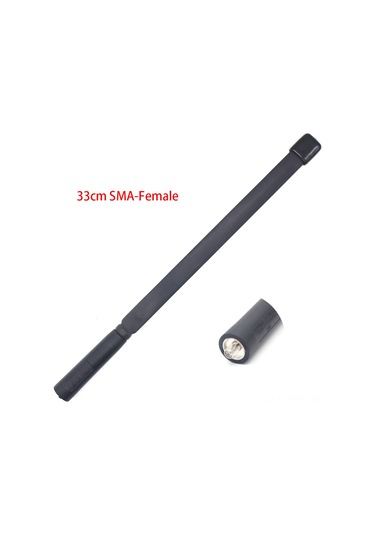 Samdoo 33cm Yumuşak Çıkarılabilir Anten, Sma-female Bağlantı, 144/430mhz Frekans, 3.2/5.2dbi Kazanç, Çok Marka Uyumlu Baofeng, Retevis, Kenwood